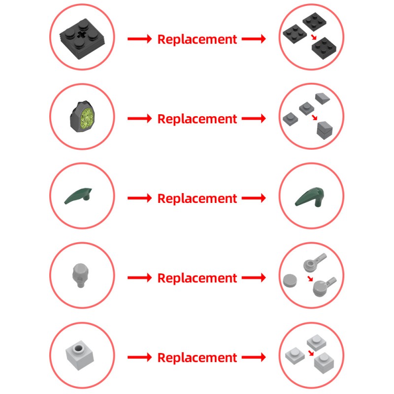 GOBRICKS MOC 191497 Tower in The Coast - YWOBB