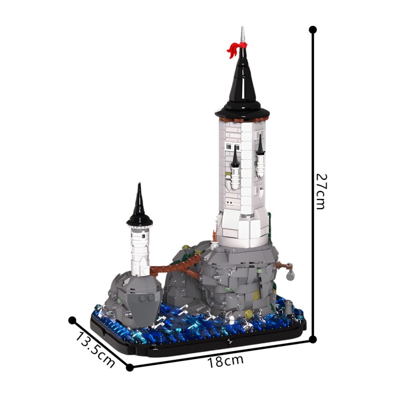 GOBRICKS MOC 191497 Tower in The Coast - YWOBB