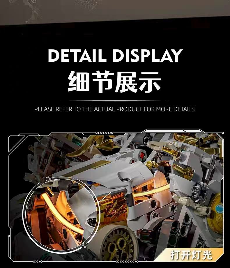 MJ 13090 Semi Mechanical Lion - YWOBB