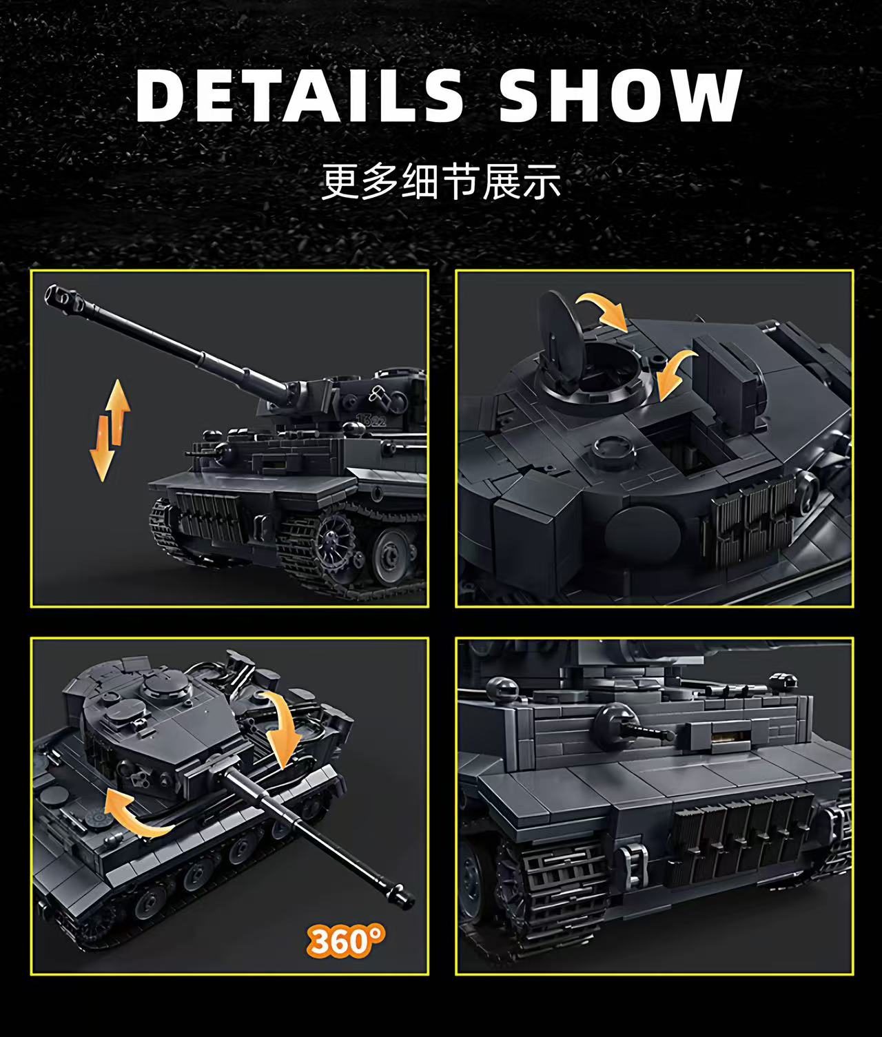 12GO 97015 Franz Staudegger 1322 German Tiger tank - YWOBB