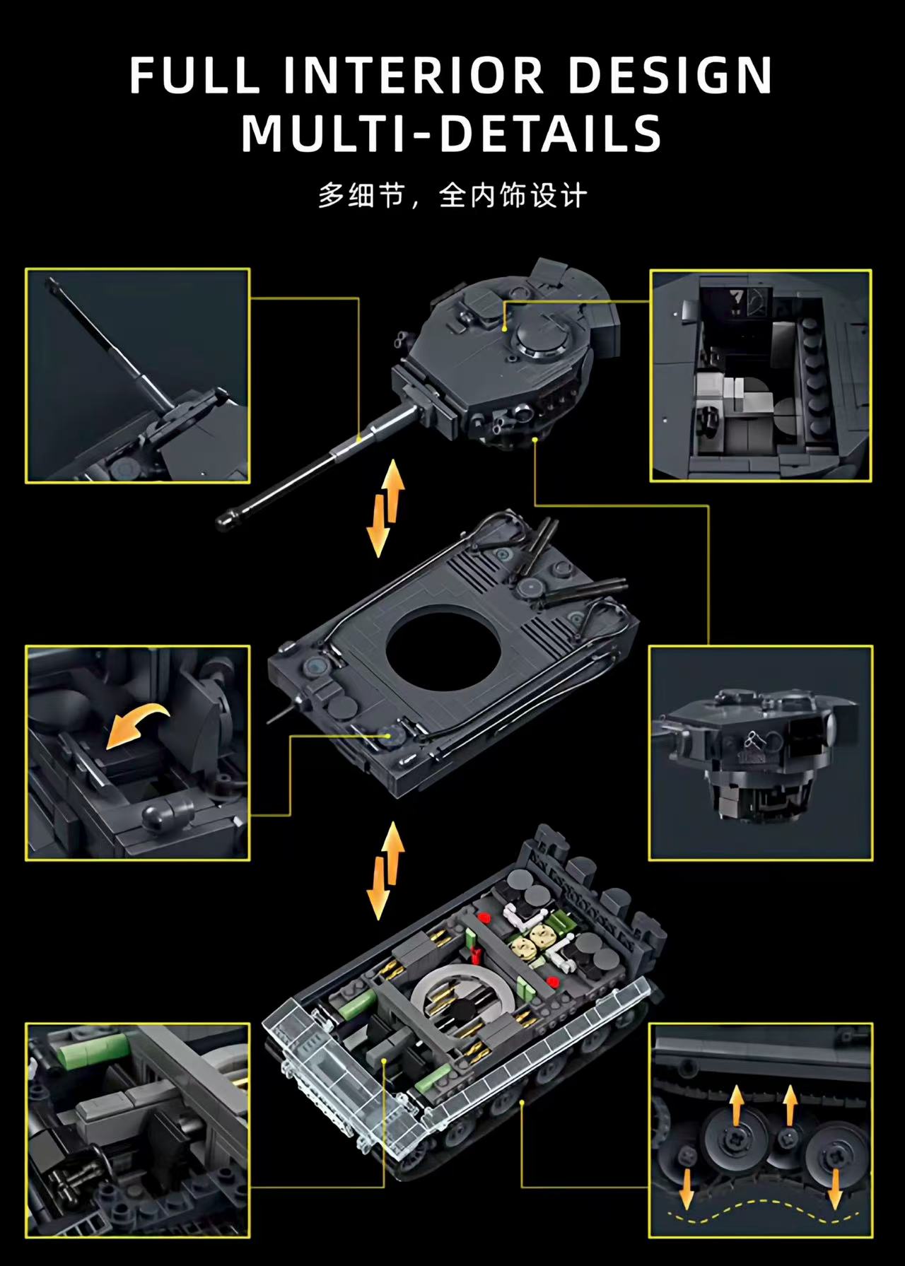 12GO 97015 Franz Staudegger 1322 German Tiger tank - YWOBB