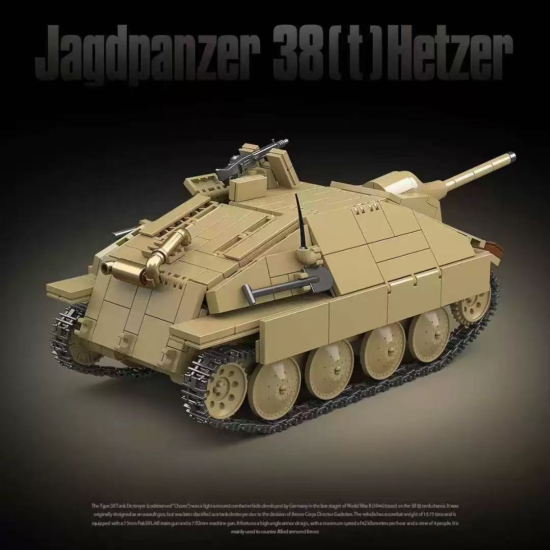 Quan Guan 100312 German 38T Jagdpanzer tank destroyer - YWOBB