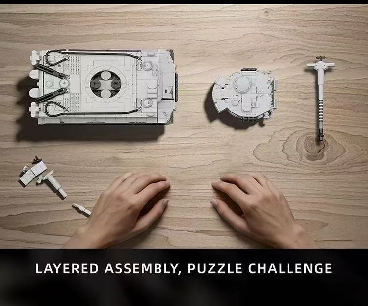 12GO 97012 Wittmann S04 White Tiger tank - YWOBB