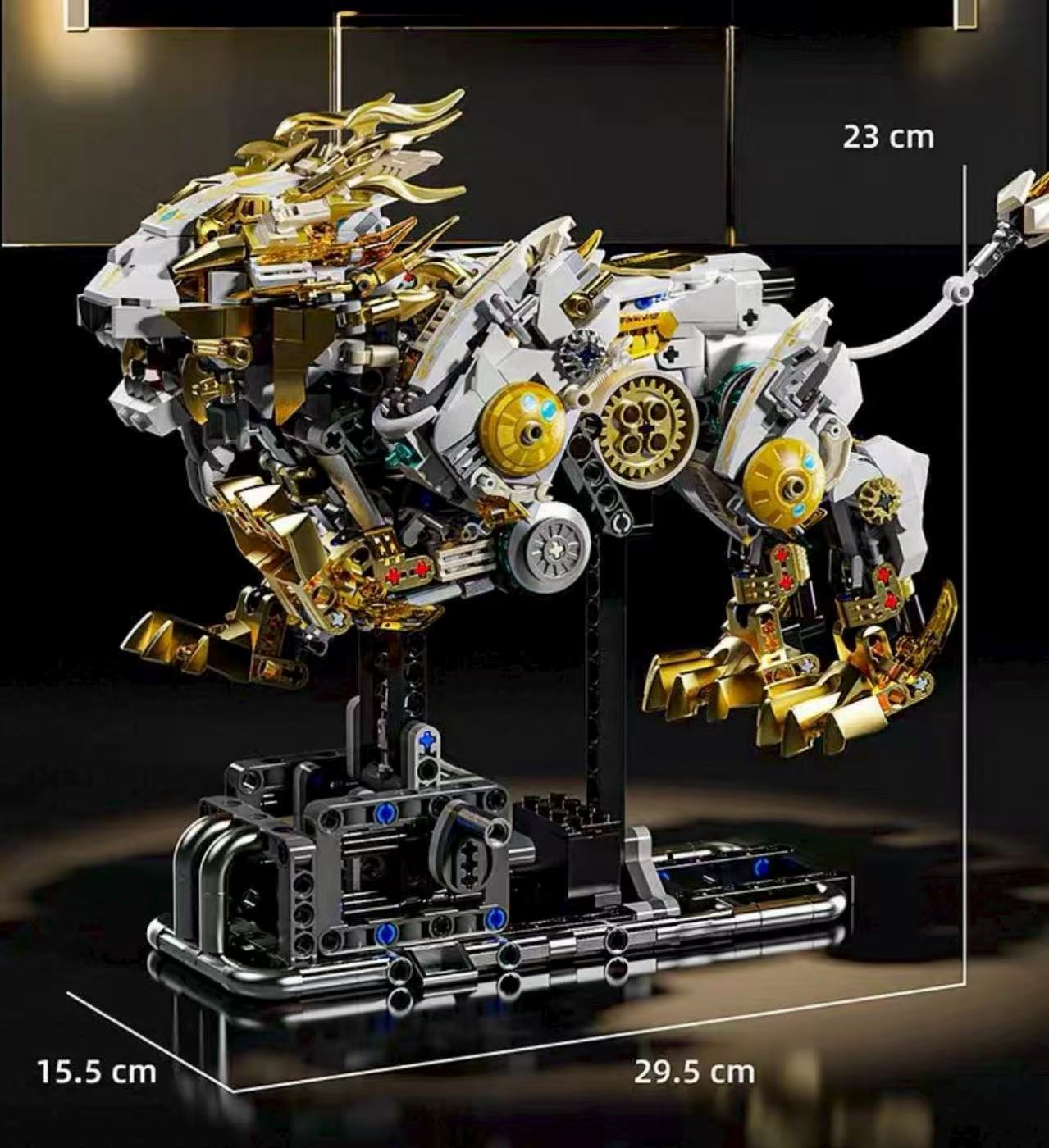 MJ 13090 Semi Mechanical Lion - YWOBB