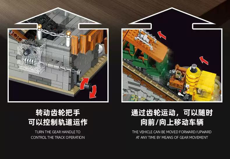 JIE STAR JJ59164 RACK RAILWAY - YWOBB