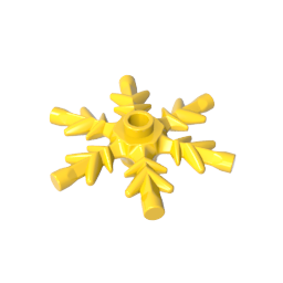 GOBRICKS GDS-M468 4x4 Crystal Ice Snowflake - YWOBB