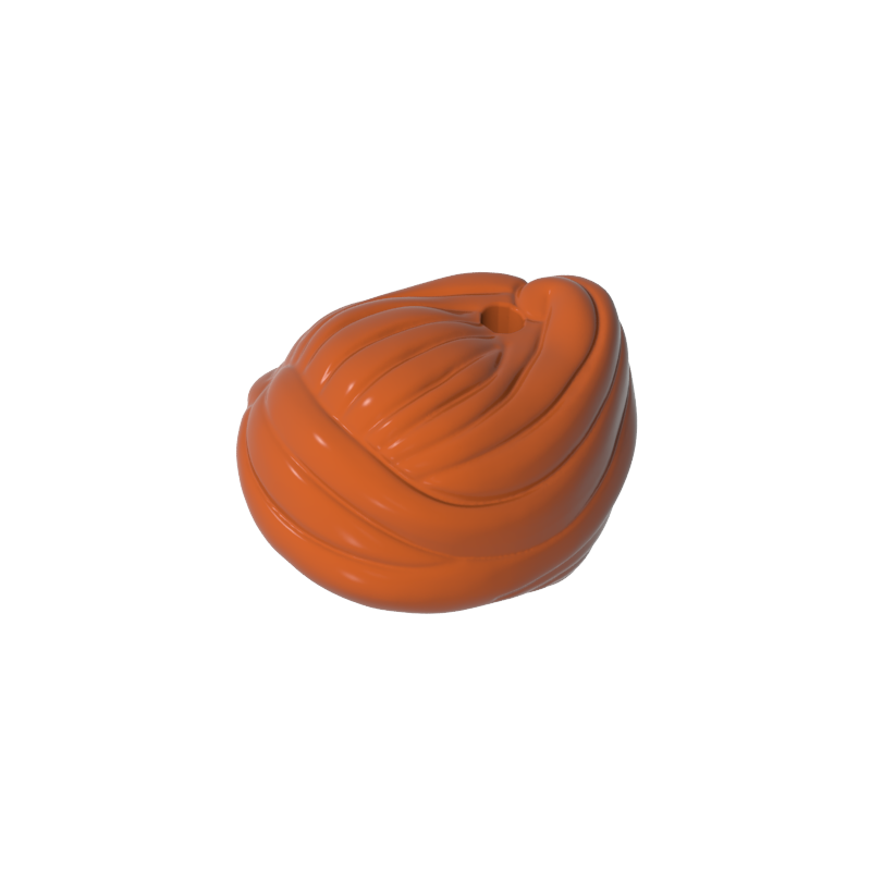 GOBRICKS GDS-2173 hair - YWOBB