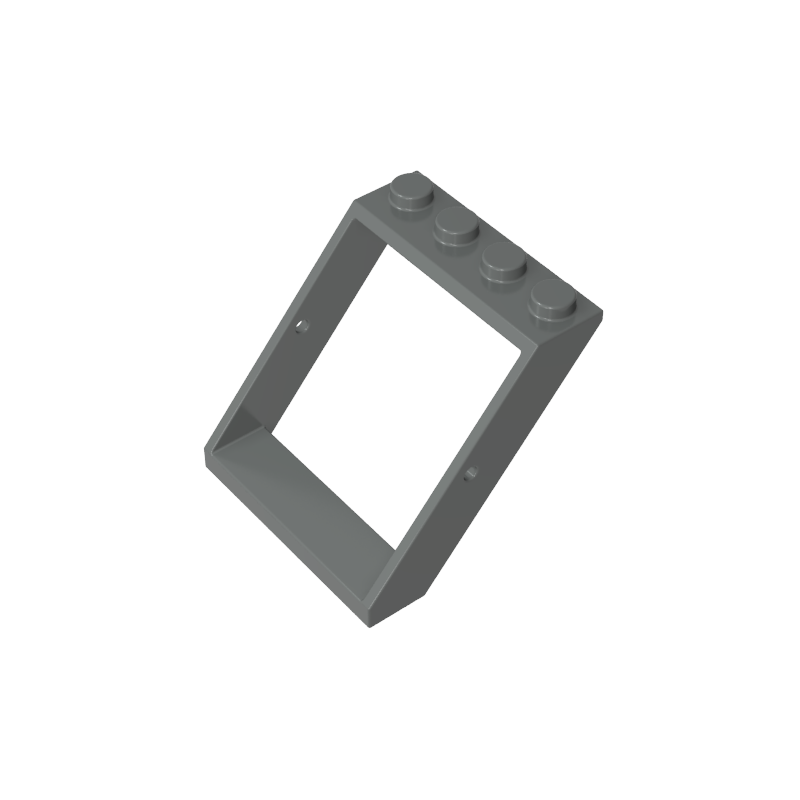 GOBRICKS GDS-2128 Window 4 x 4 x 3 Roof - YWOBB