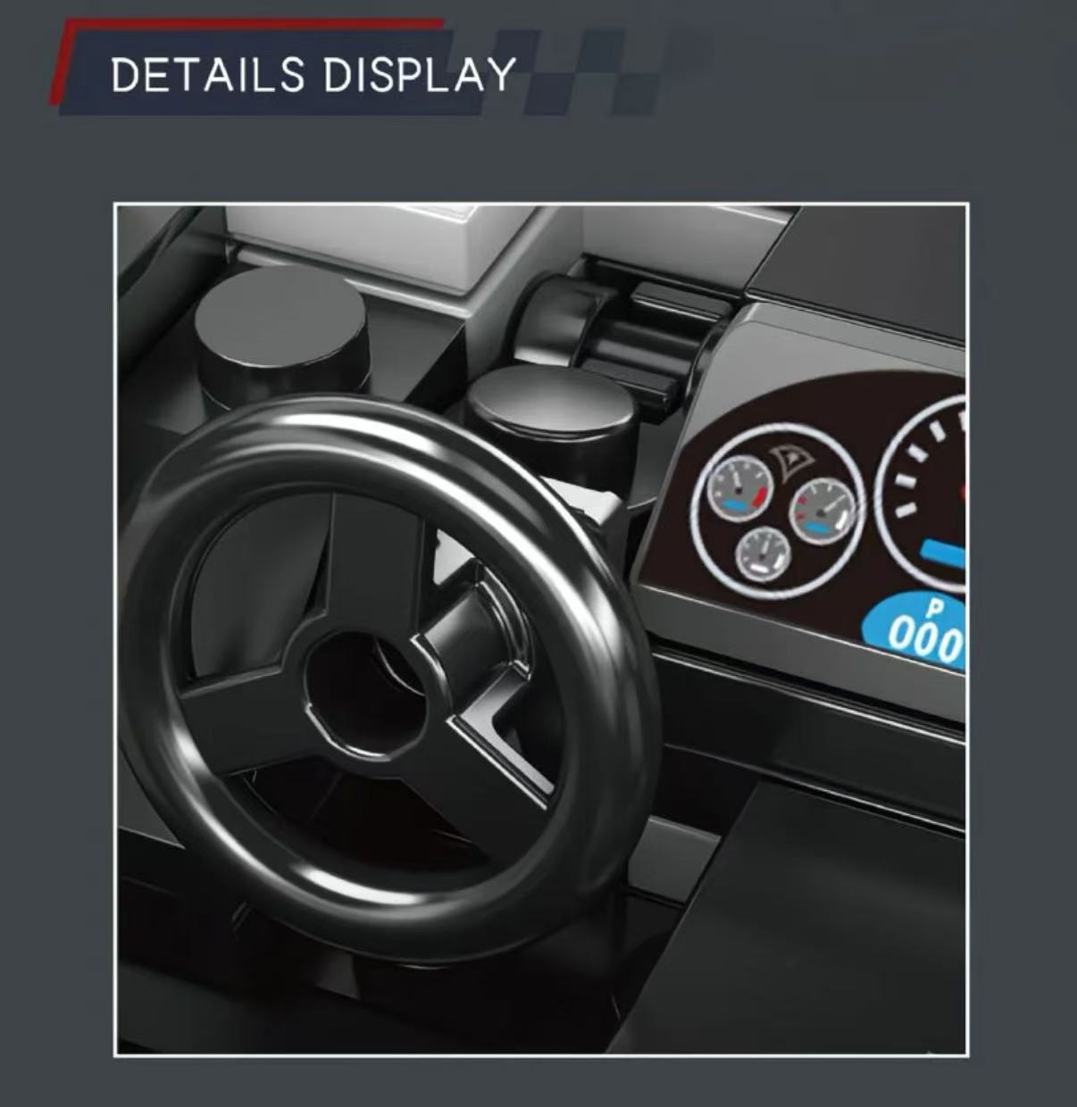 Mould King 27102 Turbo hybrid sports car - YWOBB