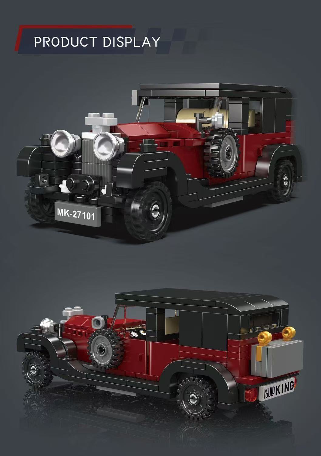 Mould King 27101 Super Luxury Sedan - YWOBB