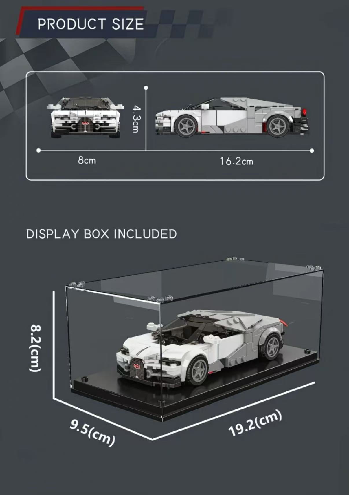 Mould King 27102 Turbo hybrid sports car - YWOBB