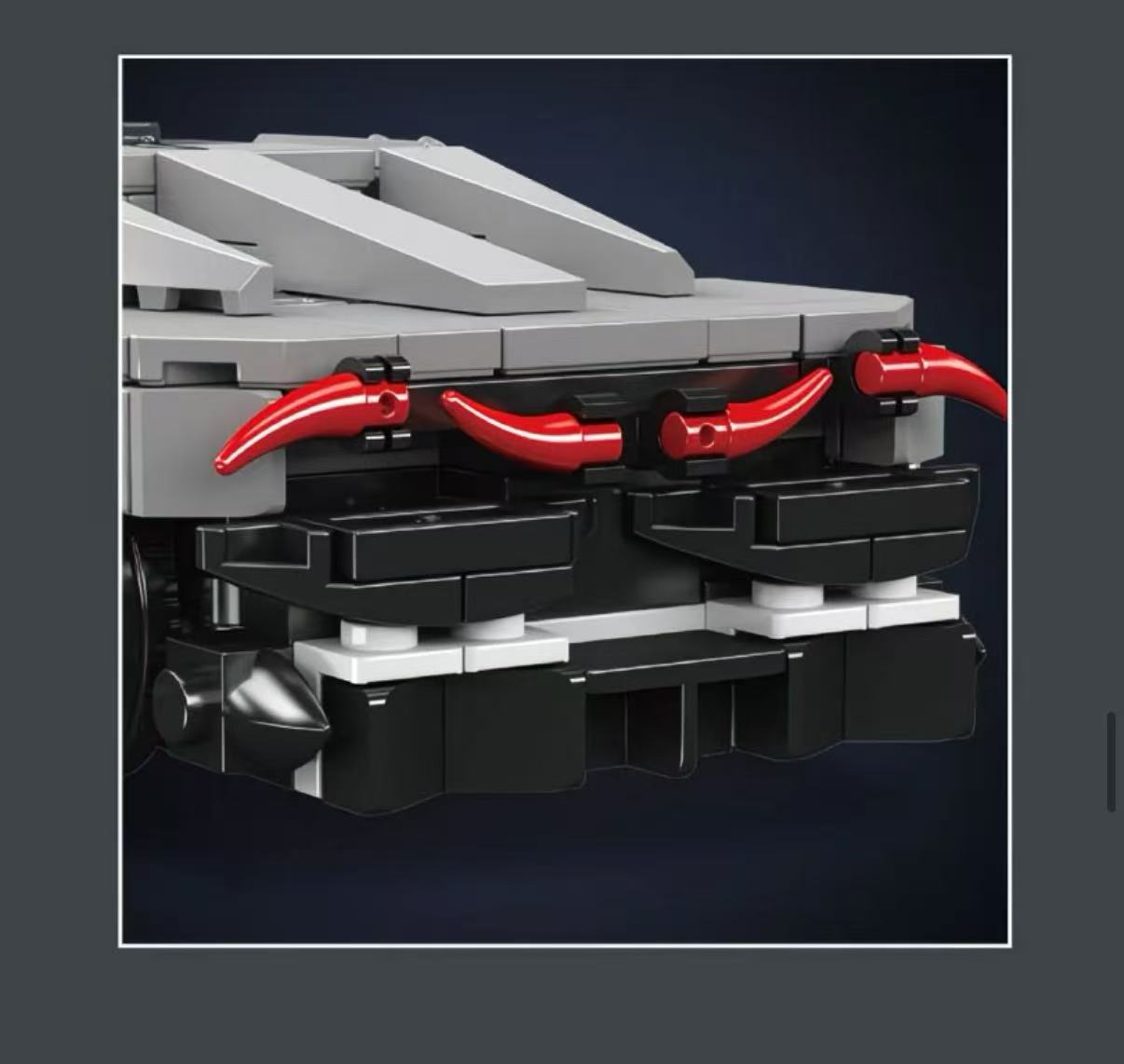 Mould King 27102 Turbo hybrid sports car - YWOBB