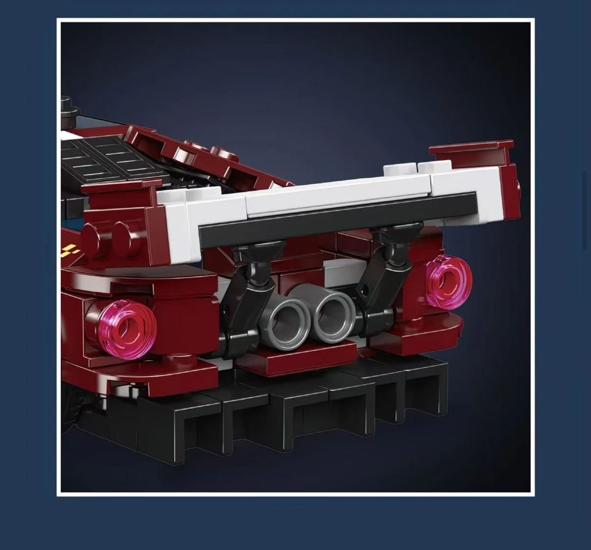 Mould King 27103 LeMans Endurance Racing Car - YWOBB