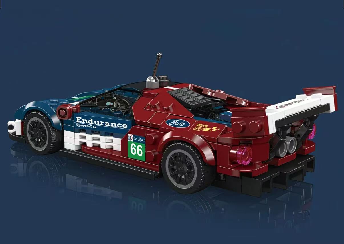 Mould King 27103 LeMans Endurance Racing Car - YWOBB