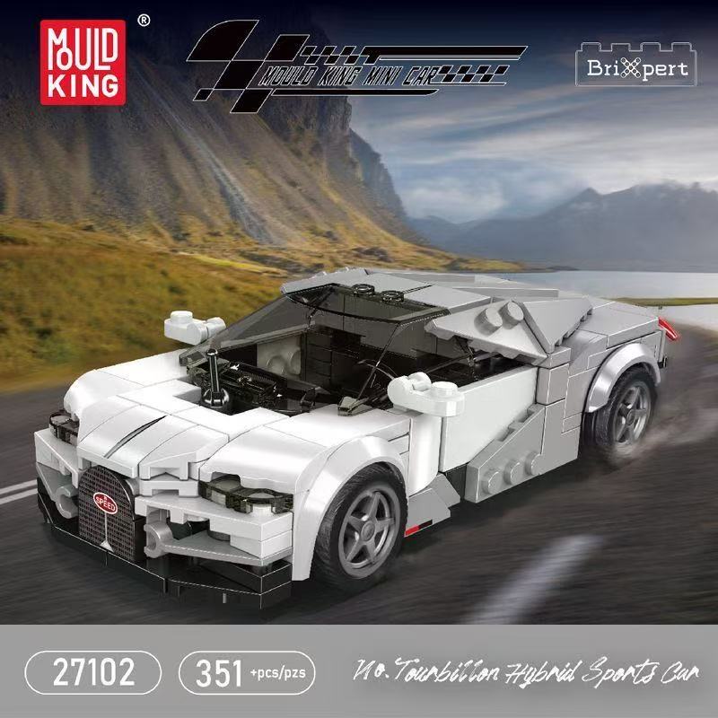 Mould King 27102 Turbo hybrid sports car - YWOBB