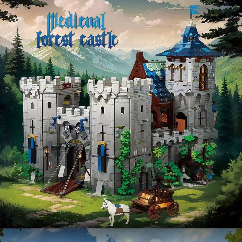 BAKA 33924 Medieval Forest Castle OVP EU Warehouse Version - YWOBB