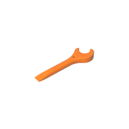 GOBRICKS GDS-90068 Utensil Tool Spanner Wrench / Screwdriver - YWOBB