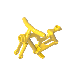 GOBRICKS GDS-90244 Bicycle Frame - YWOBB