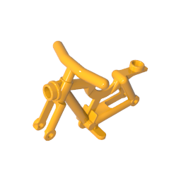 GOBRICKS GDS-90244 Bicycle Frame - YWOBB