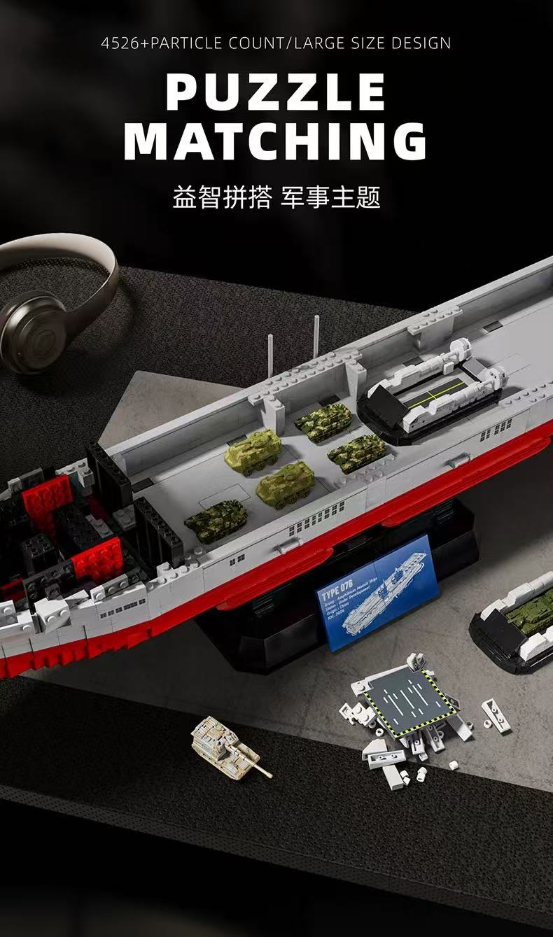 12GO 98013 Type 076 Amphibious Assault Ship - YWOBB