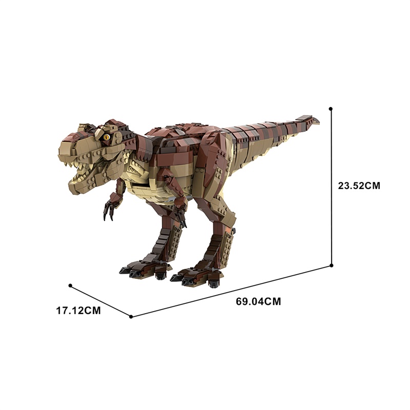 GOBRICKS MOC 75936 T. Rex Redesign - YWOBB