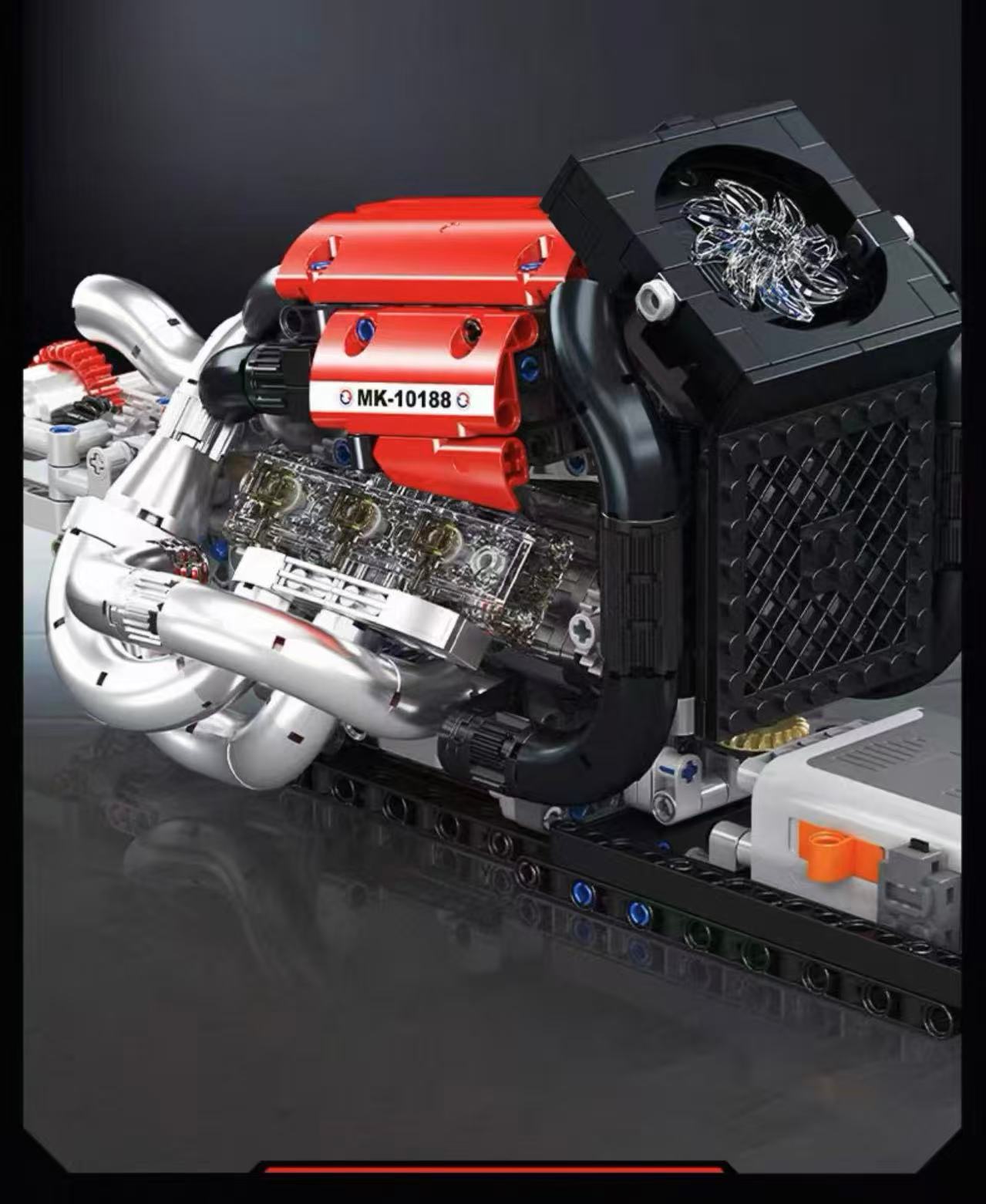 Mould King 10188 Formula Racing Engine - YWOBB