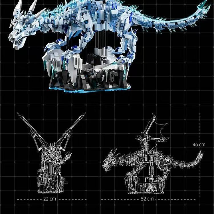 MJ 13093 Vise Rion The Dark Ice Dragon - YWOBB