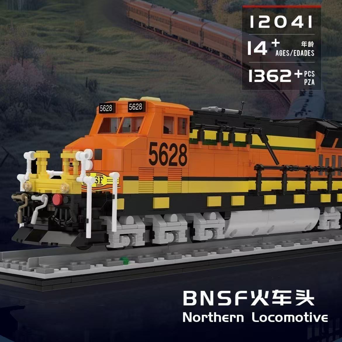Mould King 12041 Northern Locomotive - YWOBB