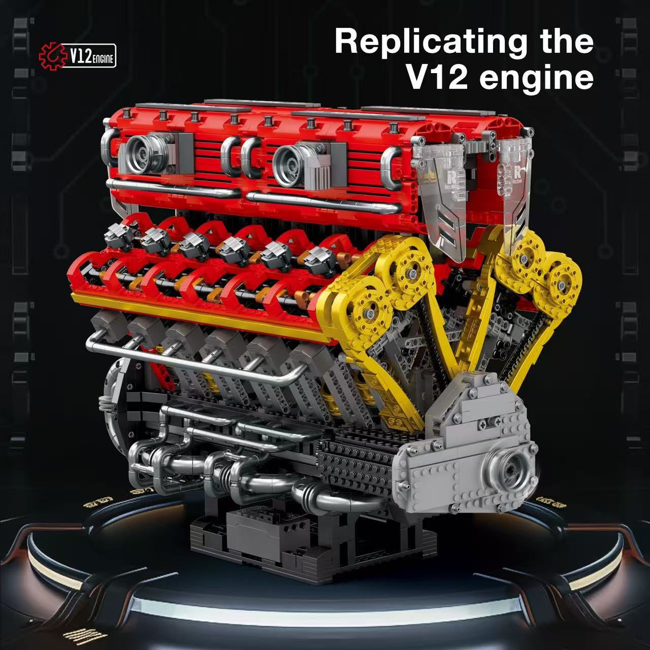 Reobrix 33017 V12 Engine - YWOBB