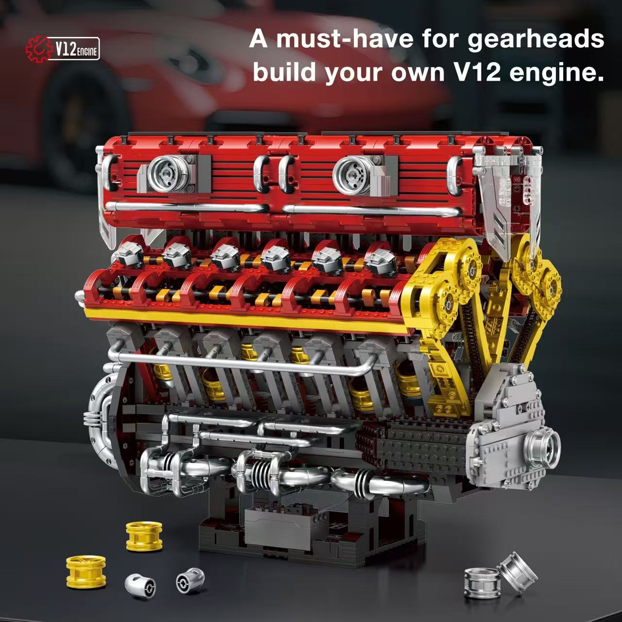 Reobrix 33017 V12 Engine - YWOBB