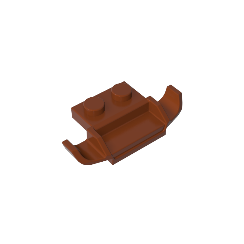 GOBRICKS GDS-90349 Plate Modified 1 x 2 with Racers Car Grille - YWOBB