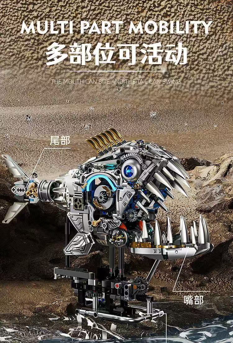 MJ 13092 Mechanical Piranha - YWOBB