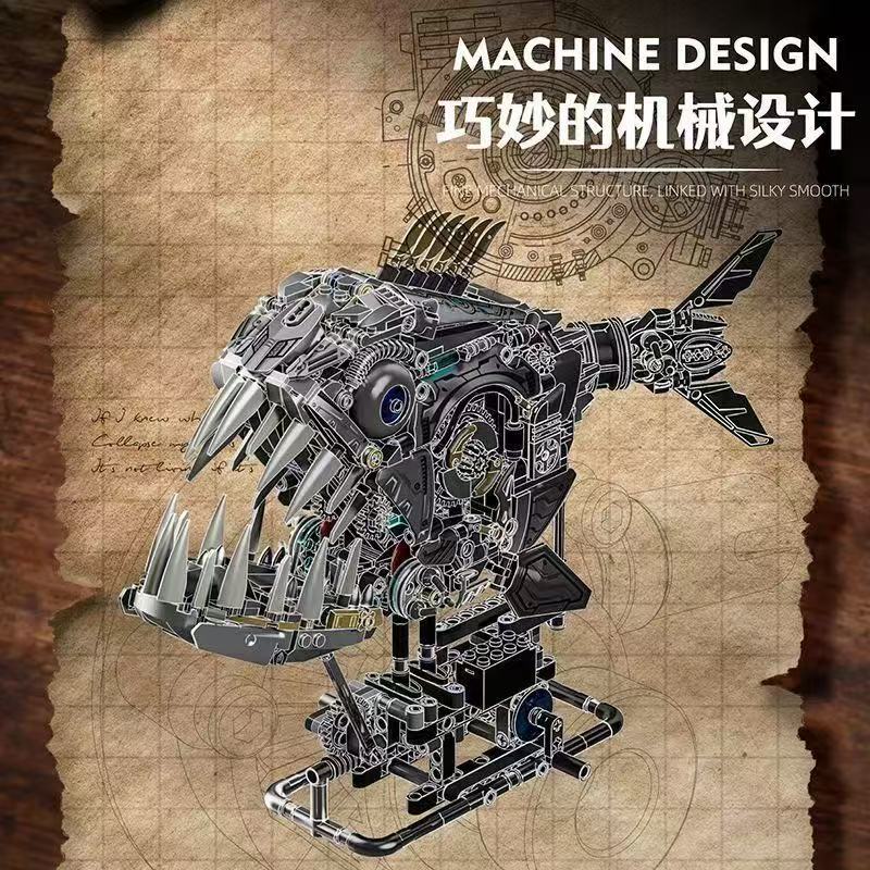 MJ 13092 Mechanical Piranha - YWOBB