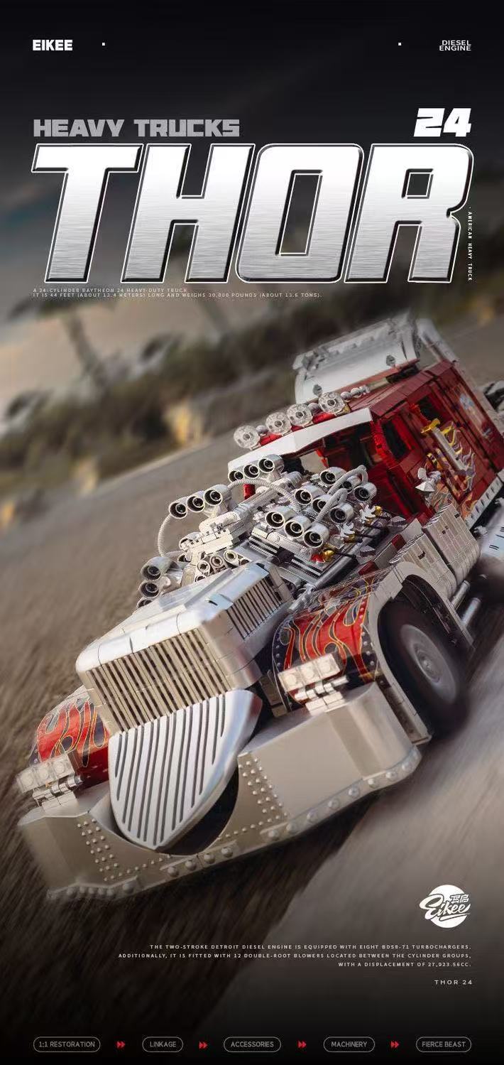 Eikee Y18066 Thor 24 Heavy Trucks - YWOBB