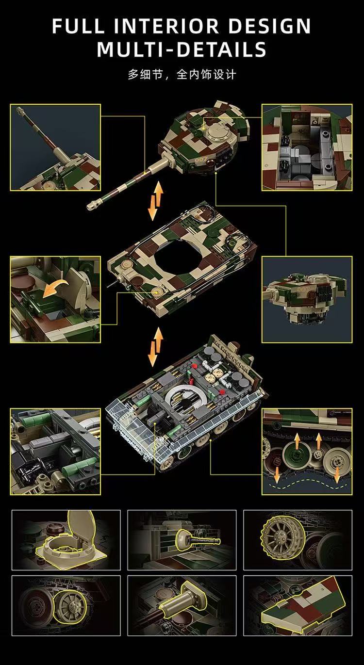 12GO 97013 TIGER TANK 007 - YWOBB