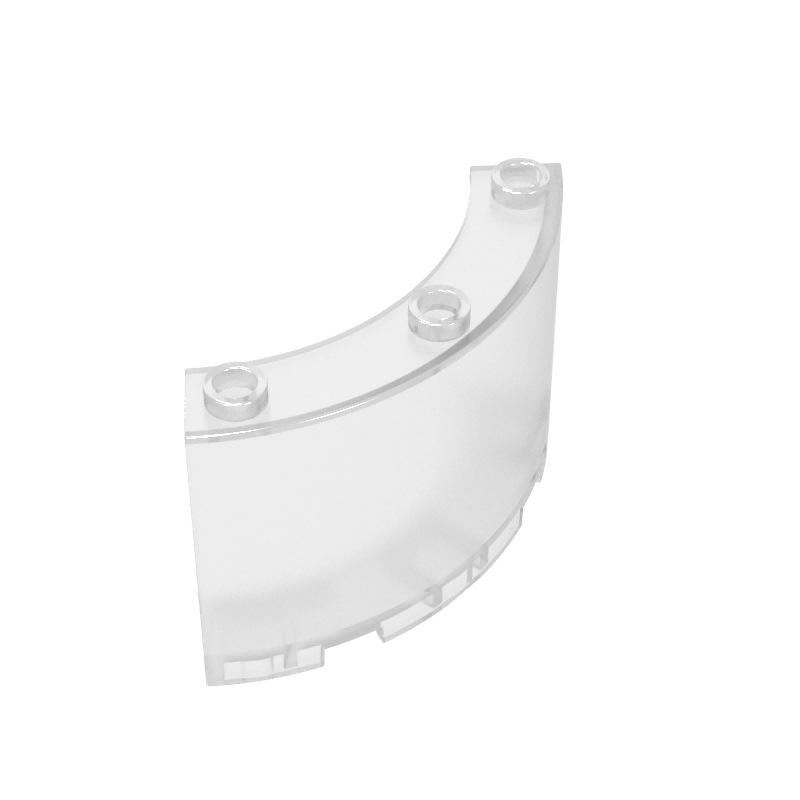 GOBRICKS GDS-90549 Cylinder Quarter 4 x 4 x 3 - YWOBB