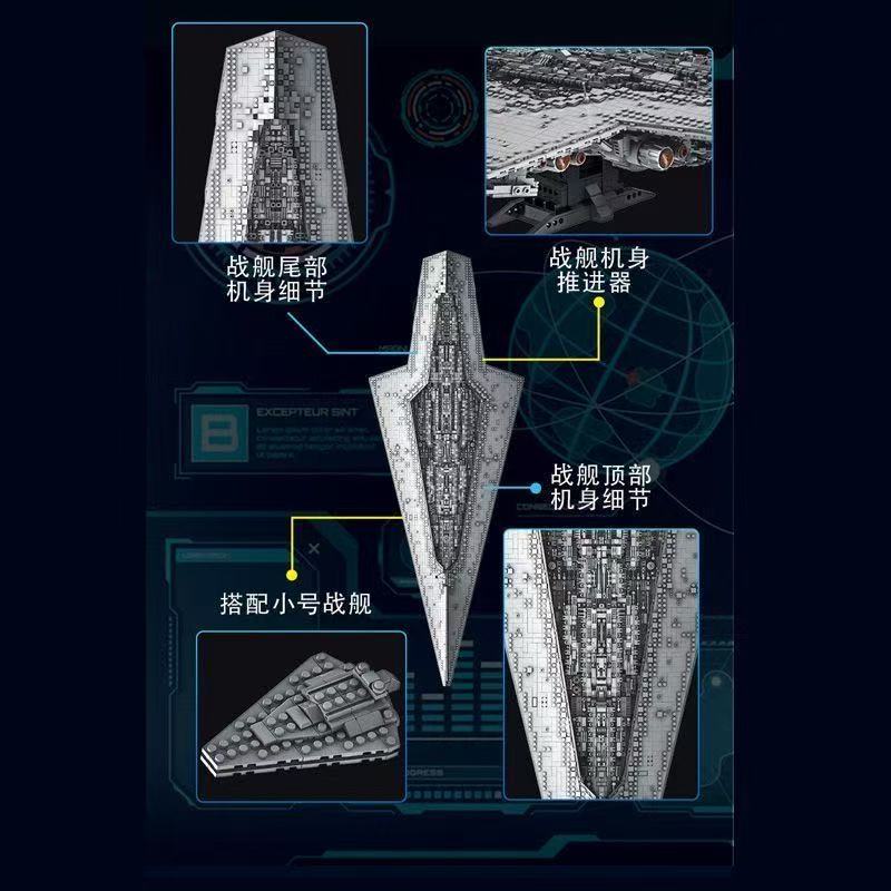 Mork 6001 Star Plan Executor-class dreadnought OVP US Warehouse Version - YWOBB