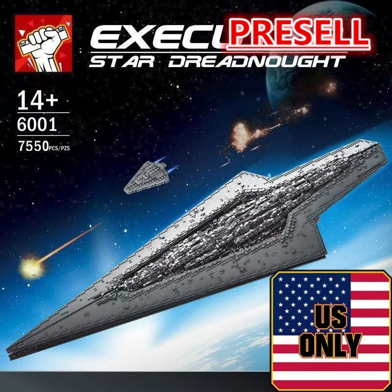 Mork 6001 Star Plan Executor-class dreadnought OVP US Warehouse Version - YWOBB