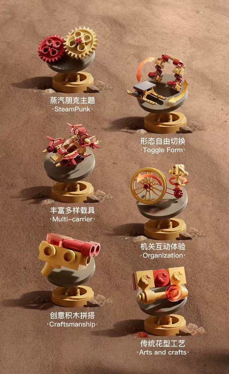 KALOS BLOCKS 55001-55005 Embark on the Steam Era - YWOBB