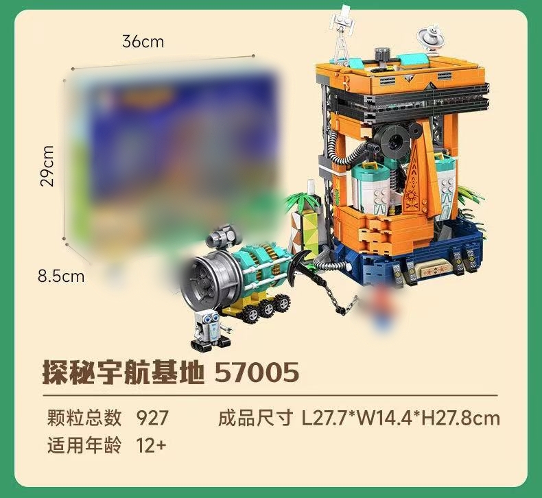 KALOS BLOCKS 57001-57006 Crazy Tribe - YWOBB