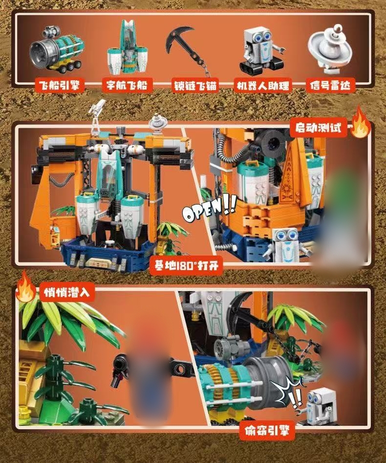 KALOS BLOCKS 57001-57006 Crazy Tribe - YWOBB