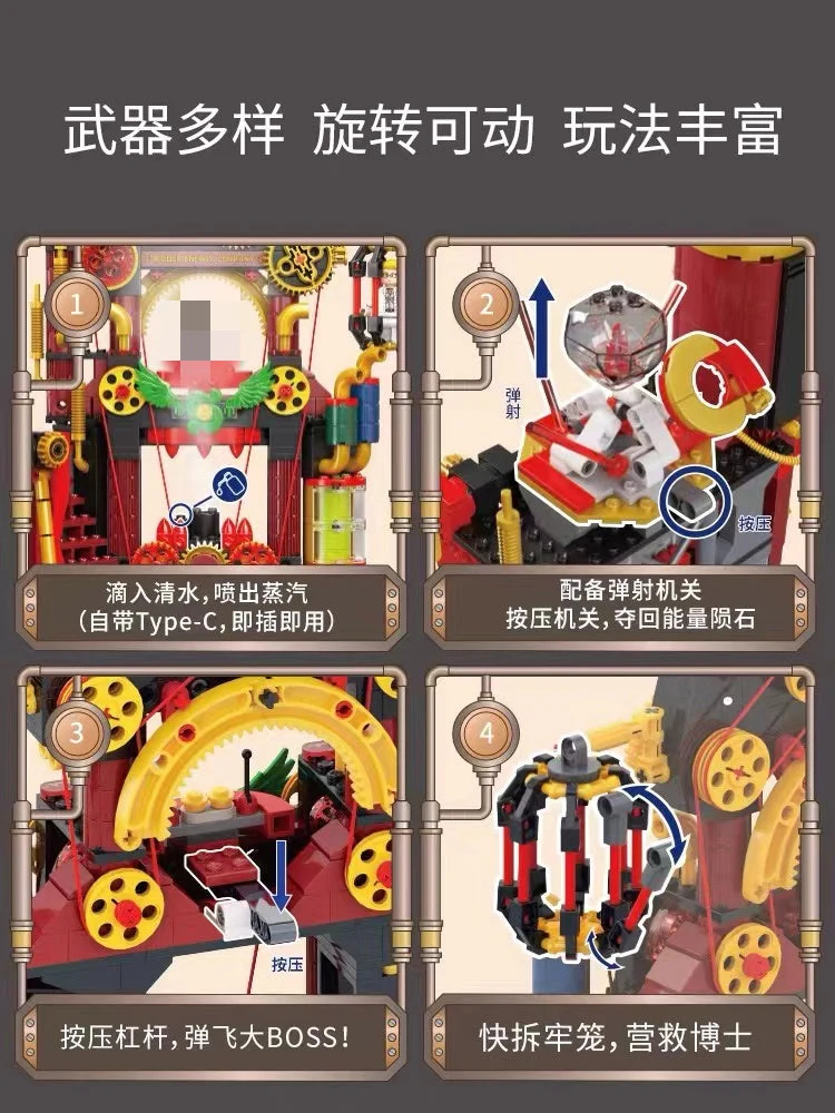 KALOS BLOCKS 55001-55005 Embark on the Steam Era - YWOBB