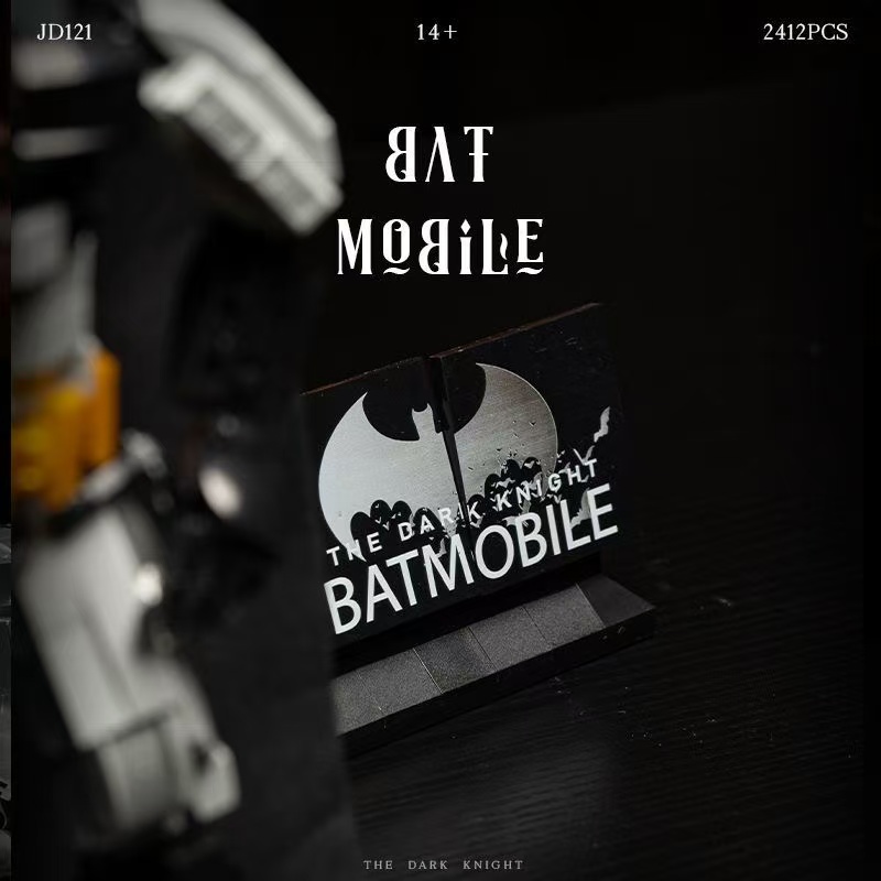 Small Angle JD121 Batman's motorcycle - YWOBB