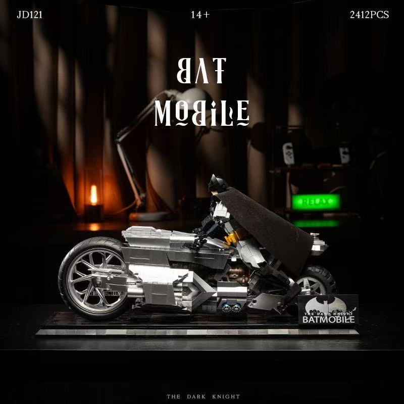 Small Angle JD121 Batman's motorcycle - YWOBB