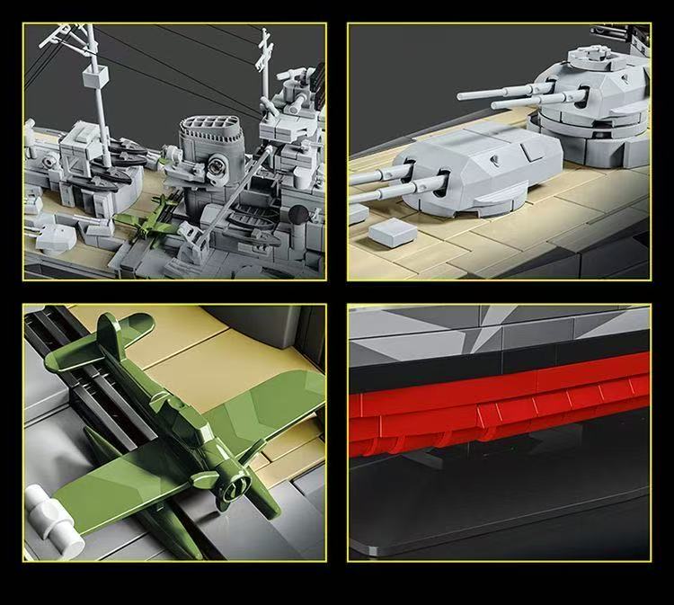 12GO 98006 TIRPITZ BATTLESHIP - YWOBB