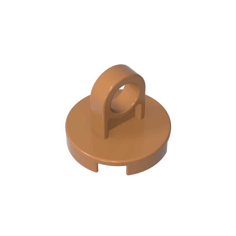 GOBRICKS GDS-1152 Round 2 x 2 with Lifting Ring Thin - YWOBB