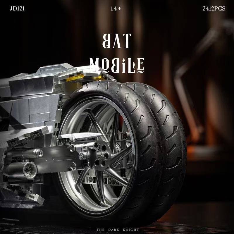 Small Angle JD121 Batman's motorcycle - YWOBB