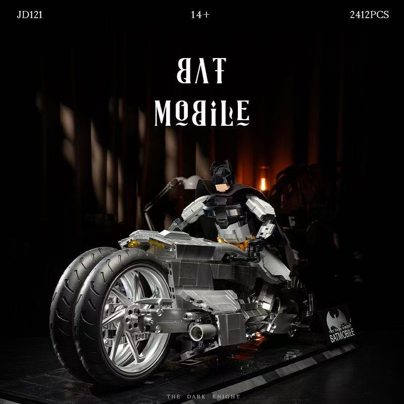 Small Angle JD121 Batman's motorcycle - YWOBB