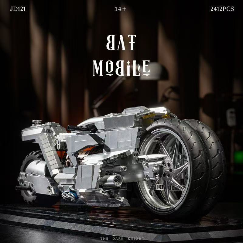 Small Angle JD121 Batman's motorcycle - YWOBB