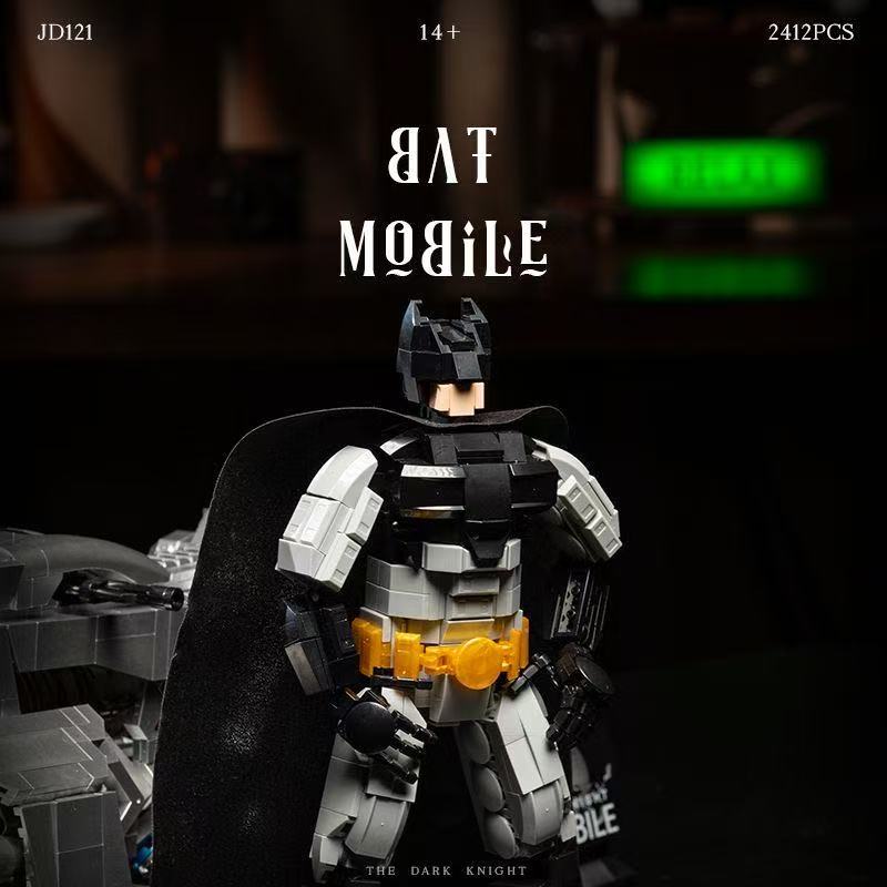 Small Angle JD121 Batman's motorcycle - YWOBB